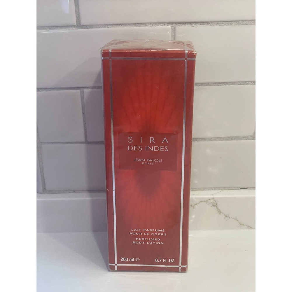 Sira des Indes By Jean Patou Perfumed Body Lotion‎ 6.7 fl oz New Box Sealed